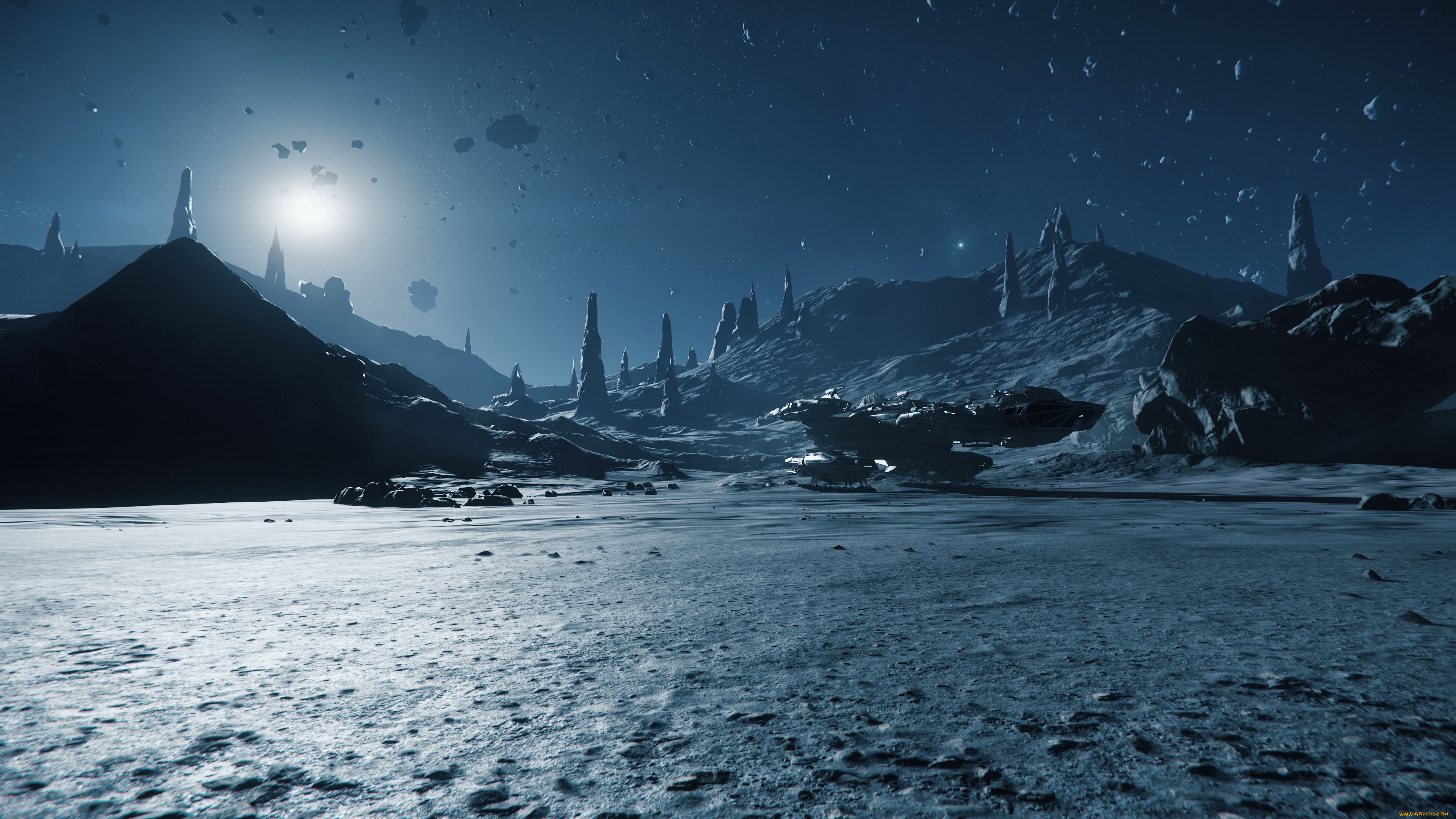 Обои Свалка Star Citizen, обои для рабочего стола, фотографии видео игры,  star citizen, star, citizen Обои для рабочего стола, скачать обои картинки  заставки на рабочий стол.